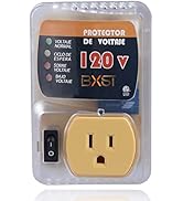 BXST Electronic Surge Protector for Home Appliance One Outlet Plug Surge Protector Delay Protecti...