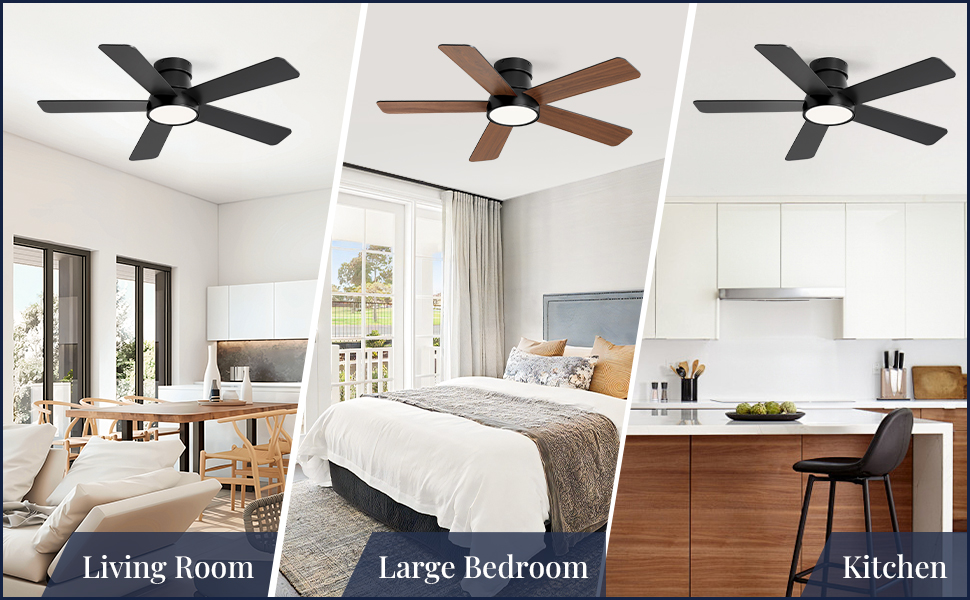 42 Inch Ceiling Fans with Lights and Remote