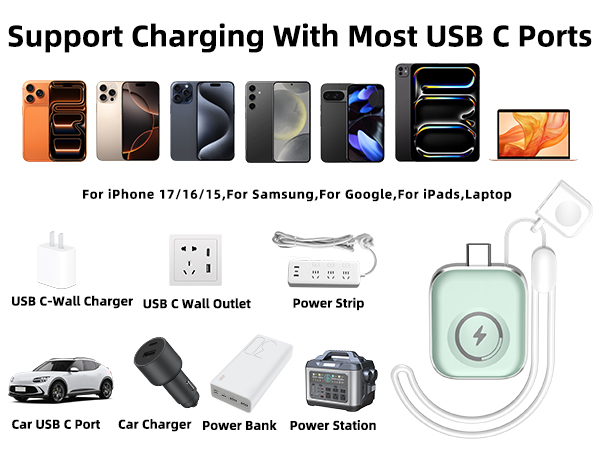 for apple watch charger fast charging usb c