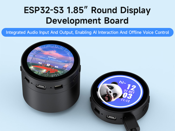  ESP32-S3-Touch-LCD-1.85C