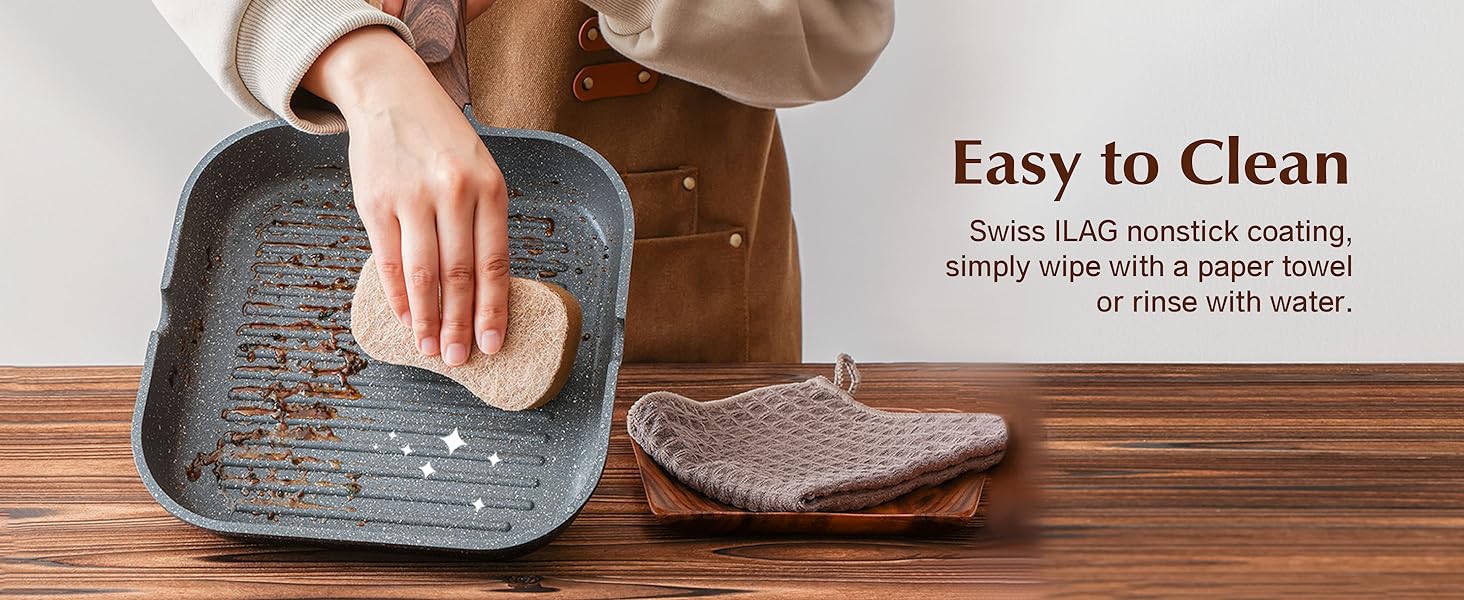 grilling pan nonstick griddle pan