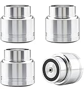 Tertullus 4PCS Amplifier Aluminum Feet Sound Isolation Spikes Maglev Feet HiFi Audio Stand Mat (5...