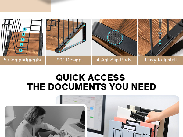 desk file organizer