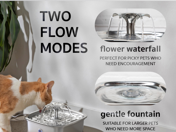 dog water bowl dispenser cat feeding &amp; watering supplies cat water fountain stainless steel