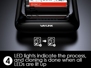 WAVLINK Dual Bay Hard Drive Docking Station