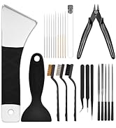 3D Printer Tools Kit, Quality 3D Printer Accessories for All FDM/SLA Printers Nozzle Cleaning, Mo...