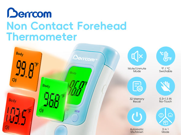 Berrcom Forehead Thermometer 