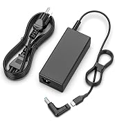VJYUIJAY Charger Compatible with HP Laptop Chromebook Computer - 2 Tips 65W 45W UBS C Laptop Char...
