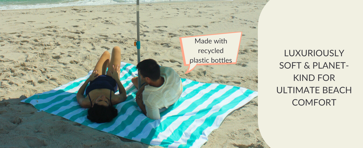 Luxuriously soft ultimate beach comfort