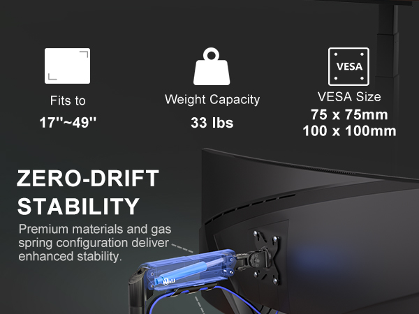 Monitor Arm GSM001XLN