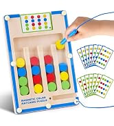 Kids Montessori Magnetic Wooden Toys: 3 4 5 6 7 Year Old Birthday Gift for Boys Girls Age 4-7 Pre...