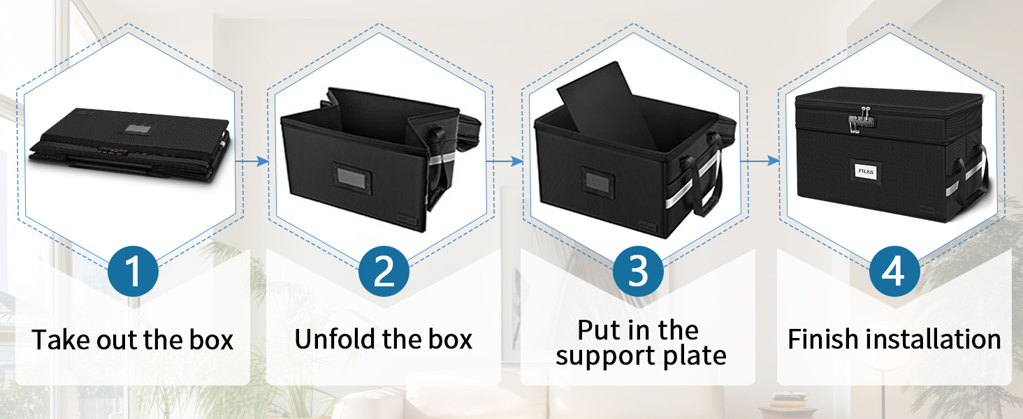 security box fireproof waterproof