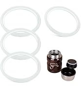 Hasanbar Replacement Gaskets Compatible with Thermos Stainless King Food Jar 16 and 24 Ounce, Sil...