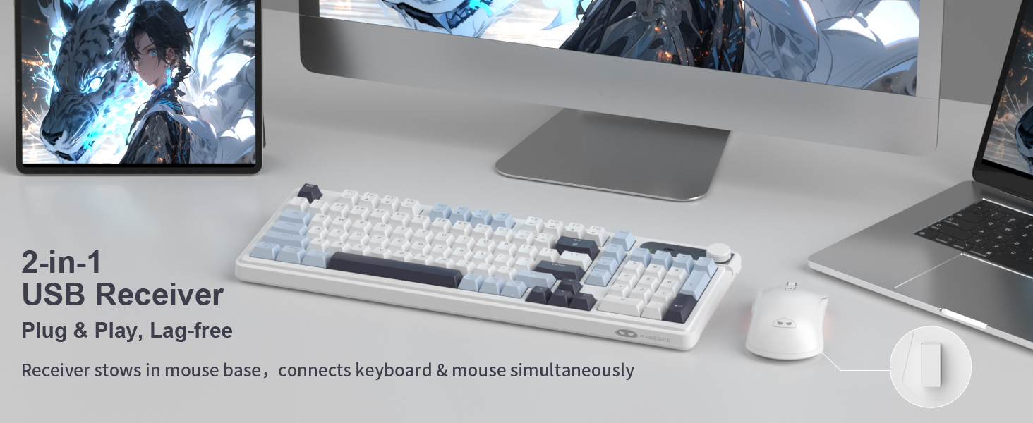 wireless keyboard and mouse combo