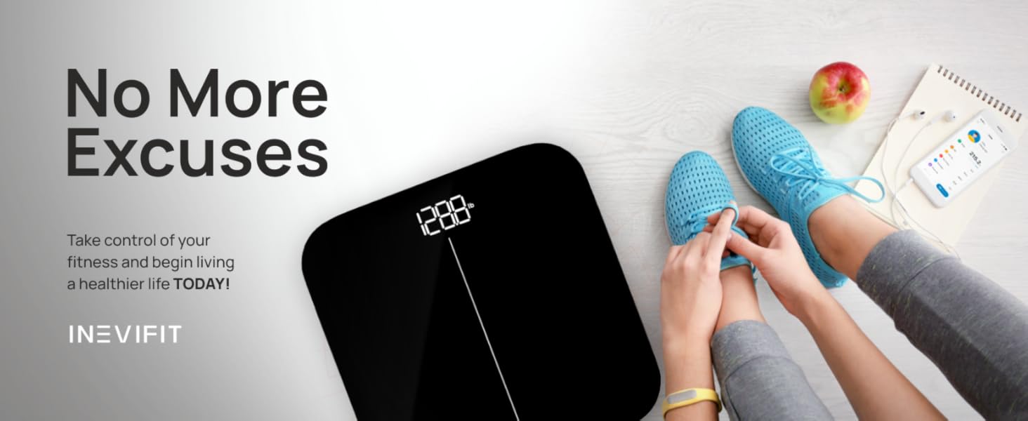 INEVIFIT Premium Bathroom Scale - I-SS001 - Premium A+