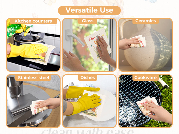 Swedish Dishcloths for Kitchen