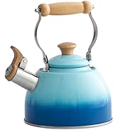 ROCKURWOK Tea Kettle, Tea Pot with Cool Touch Ergonomic Handle, Tea Kettle Food Grade Stainless S...