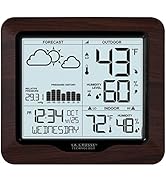 La Crosse Technology 308-1417BL Backlight Wireless Forecast Station with Pressure