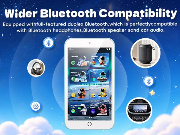 MP3 Music Player with Bluetooth