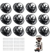 AMGSH Self Adhesive Caster Wheels - 1 inch Mini Paste Swivel Appliance Wheels - Low Profile, Smoo...