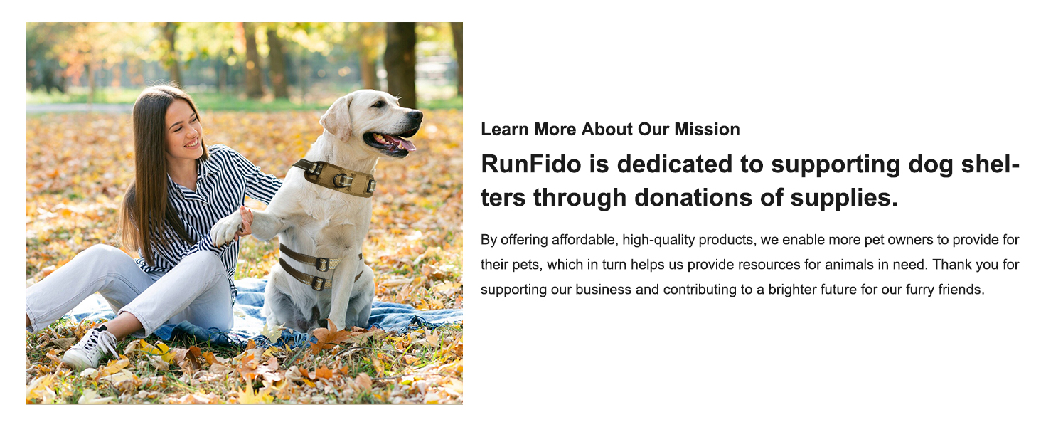 RunFido dog harness