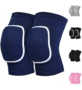 HISFFOG Volleyball Knee Pads for Women, Men, Youth, Girls, Kids, Knee Brace for Volleyball Basket...