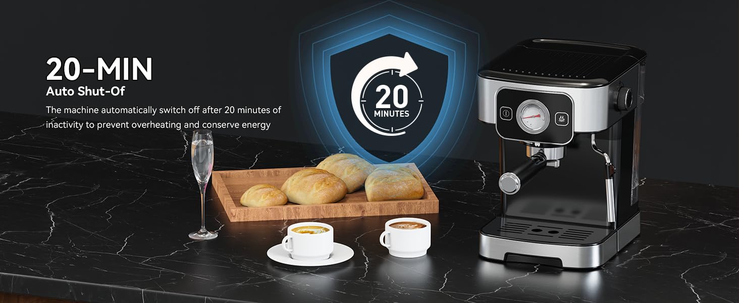 20-Min Auto Shut-Off