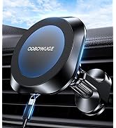 Wireless Car Charger Mount,Magsafe Car Mount Charger Compatible with iPhone 14 13/13 Pro/Max/12/1...