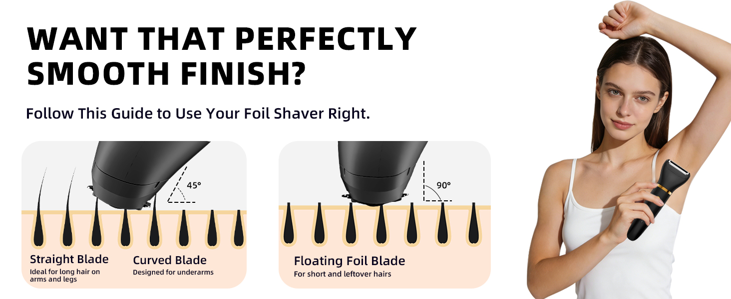 electric razor for women