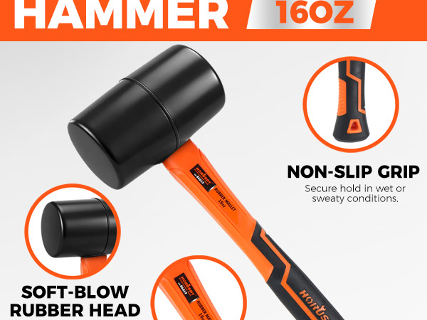 Rubber Mallet Hammer