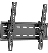 QAQMILI Tilting TV Wall Mount for 23-60 TVs LED LCD OLED, Low Profile TV Mount Bracket, Safe Lock...