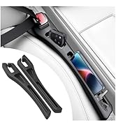 VKQTS 2PCS Car Seat Gap Filler Organizer,Upgraded Car Side Seat Gap Fillers with Dual Slot Design...
