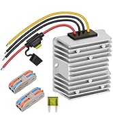 20A 240W Golf Cart DC 18V 20V 24V 36V 48V Step Down to DC 12V Converter Voltage Regulator Reducer...