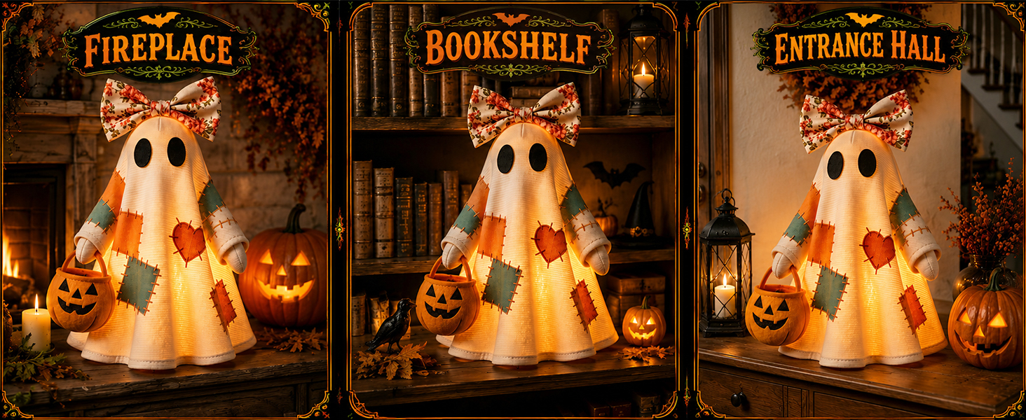 HALLOWEEN MULTIFUNCTIONAL DECORATIVE ITEMS: Mantel &amp;amp; Shelf Decor, Entryway &amp;amp; Porch Use