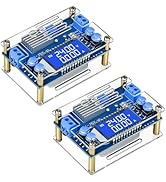 DC Adjustable Buck Converter,6.5-36V to 1.2V-32V 5A Adjustable Power Supply,5V 9V 12V 24V Step Do...