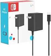 MARSDOCK 45W Charger for Nintendo Switch - 15V 2.6A AC Adapter Fast Charging with 5FT USB C Cord ...