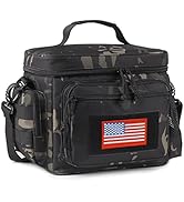 ATRIPACK Lunch Box for Men, Tactical Lunch Bag MOLLE Webbing Leakproof Insulated Large Lunch Cool...