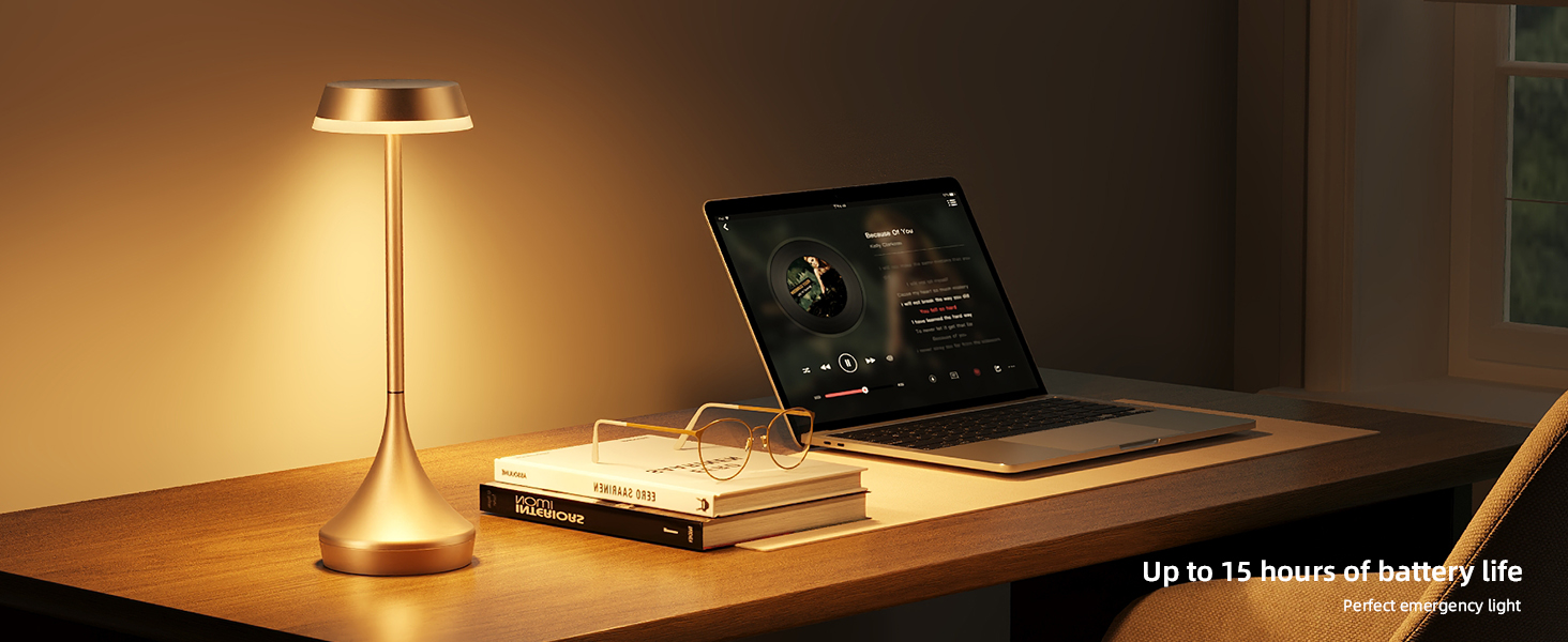 battery powered lamp