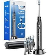 Onlyone Sonic Electric Toothbrush for Adults, Rechargeable Ultrasonic Electric Toothbrush with 8 ...