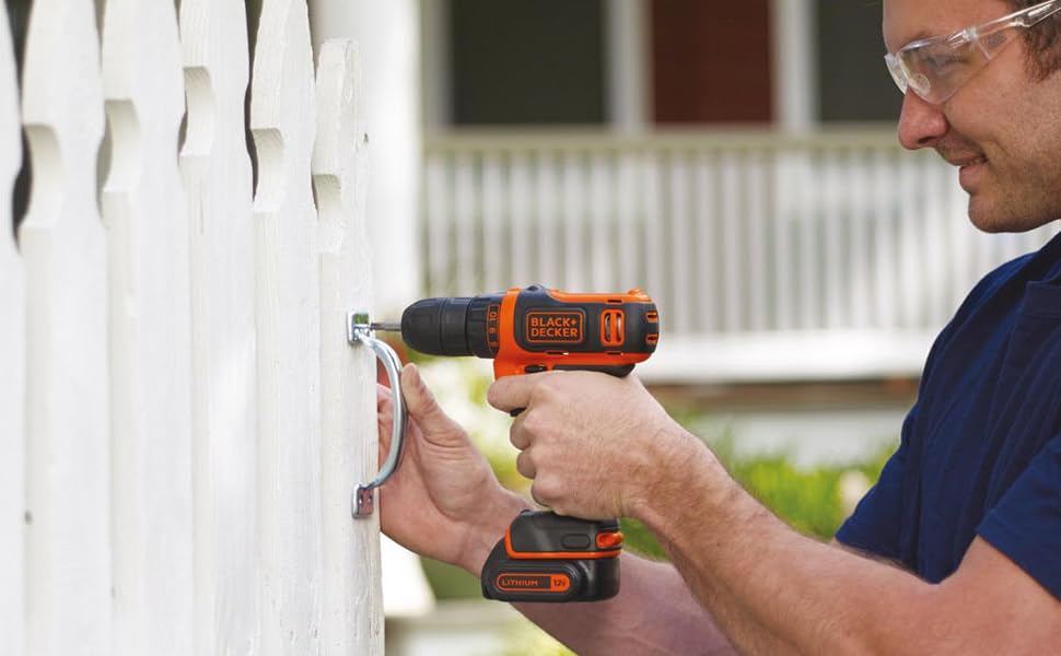 BLACK+DECKER 12V MAX Cordless Drill/Driver - Lightweight Power