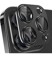 YWXTW for iPhone 15 Pro/iPhone 15 Pro Max Camera Lens Protector, [1:1 Perfect Fit] Matte Metal An...