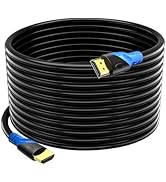 Rommisie 4K HDMI 50 FT Cable (HDMI 2.0,18Gbps) Ultra High Speed Gold Plated Connectors,Ethernet H...