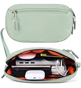 CAAORDKSO Electronics Organizer Travel Case, Water Resistant Cable Organizer Bag Pouch Electronic...