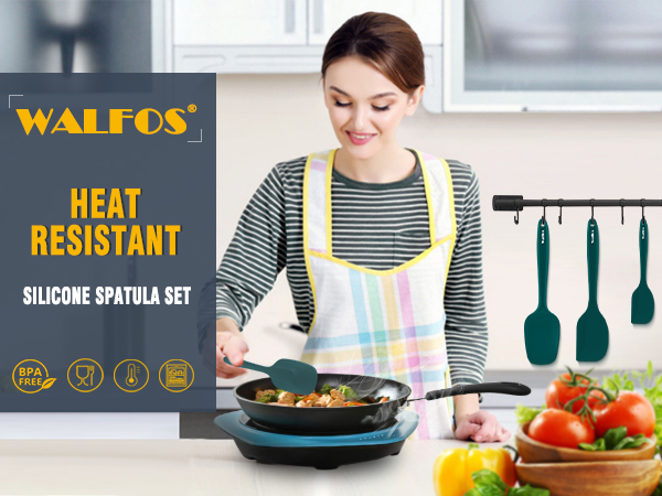 spatula set silicone rubber spatula small spatula mixing spoons spatula baking spatulas for kitchen