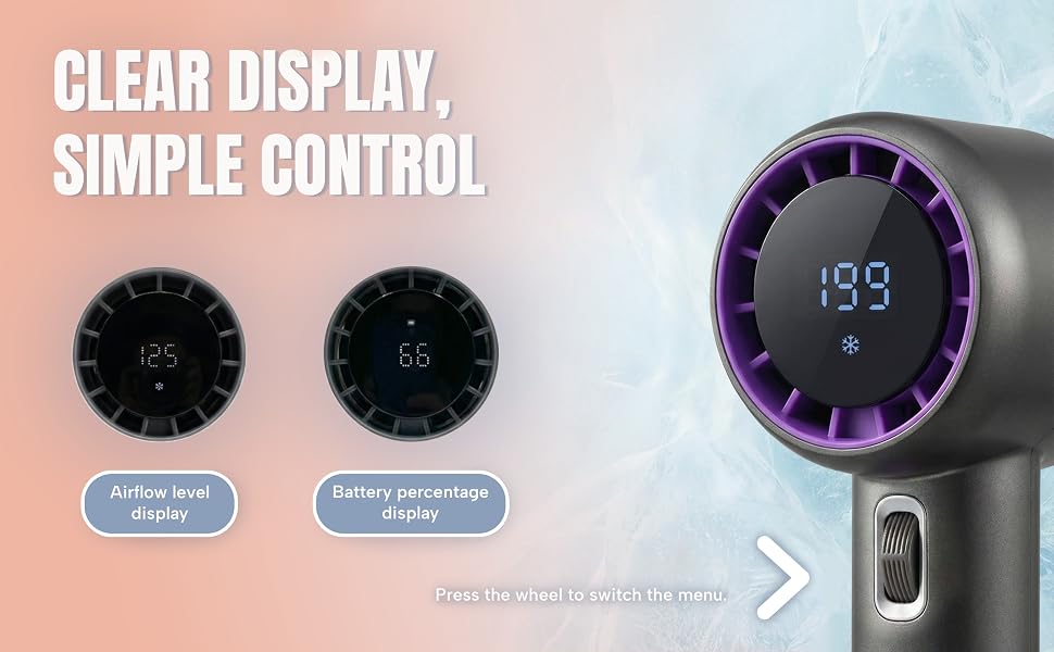 Handheld Turbo Fan