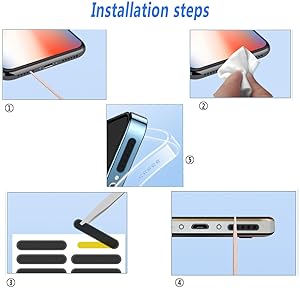 44 Pack Mesh Anti Dust Proof Adhesive Net Sticker with 10 Pcs Silicone Anti Dust Plugs Caps