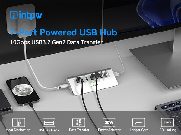 USB 3.2 Gen2 Hub