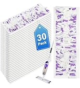 30 Pack Valuable Disposable Mopping Pad Refills Compatible with Swiffer PowerMop, Power Mop Refil...
