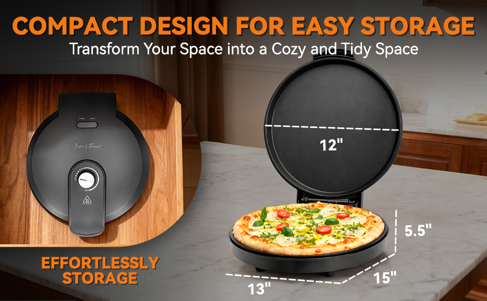 Compact Design For Easy Storage