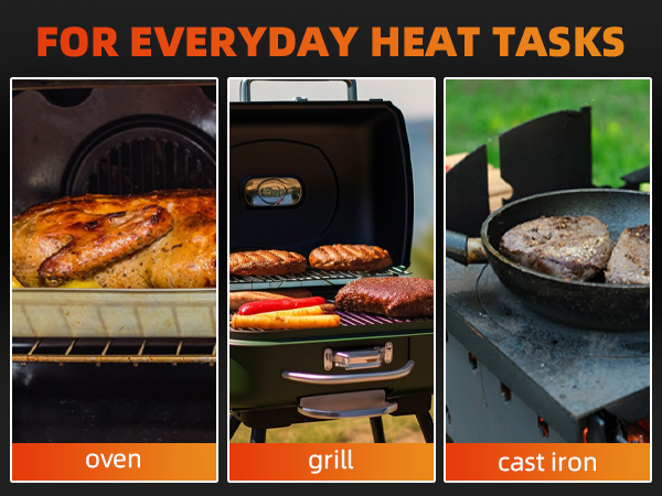 FOR EVERYDAY HEAT TASKS